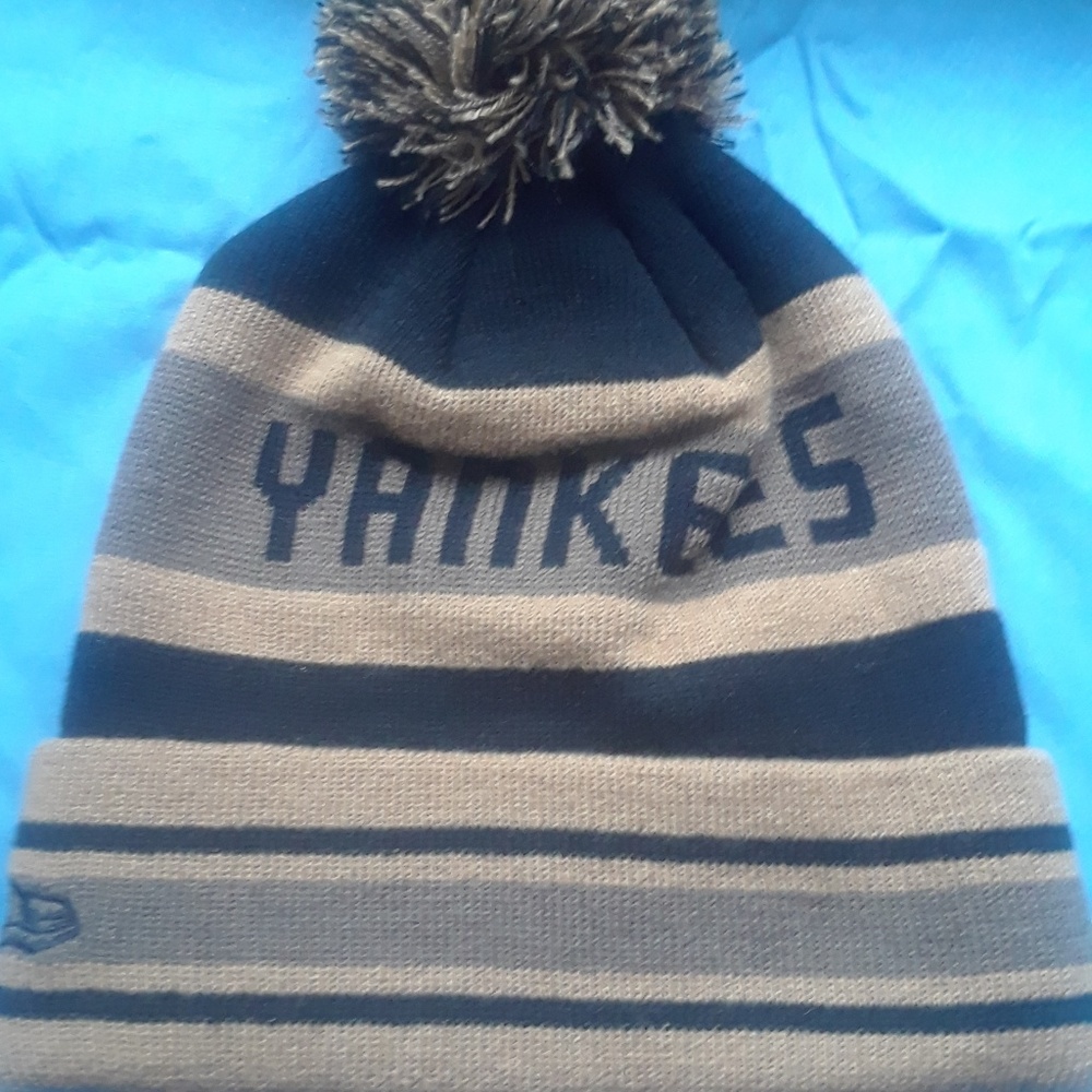 New era beanie hat Yankee MLB
